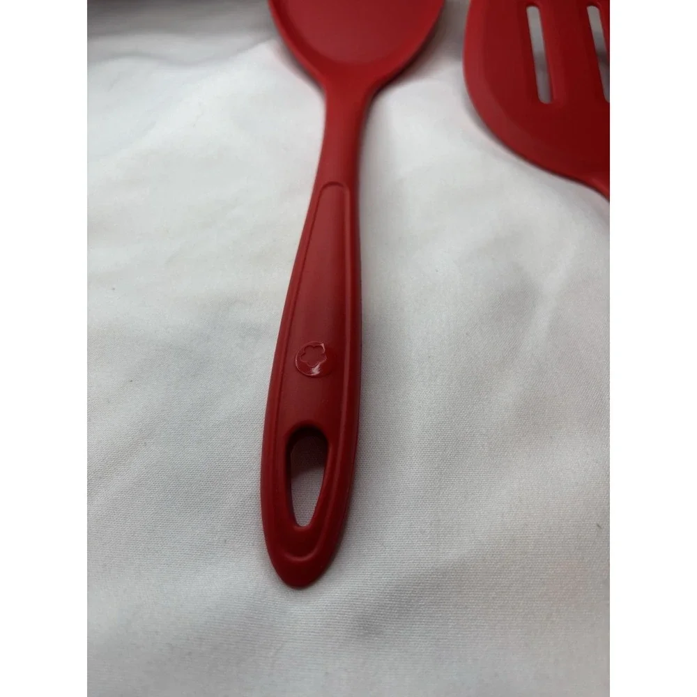 Red‎ Silicone Kitchen Utensils 3pcs KochBlume